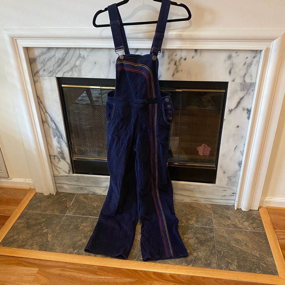 COPY - Rainbow Corduroy Overalls
